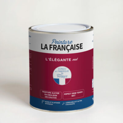 Peinture l'ÉLÉGANTE velours blanche